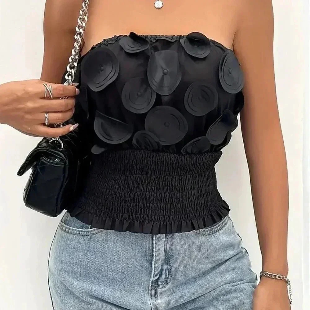 Shirred Tube Top